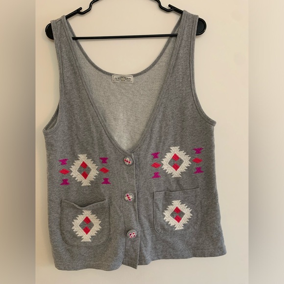 Gray Ortega style Vest - Picture 2 of 6